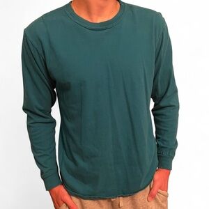 Comfort Colors Green Long Sleeve Tee